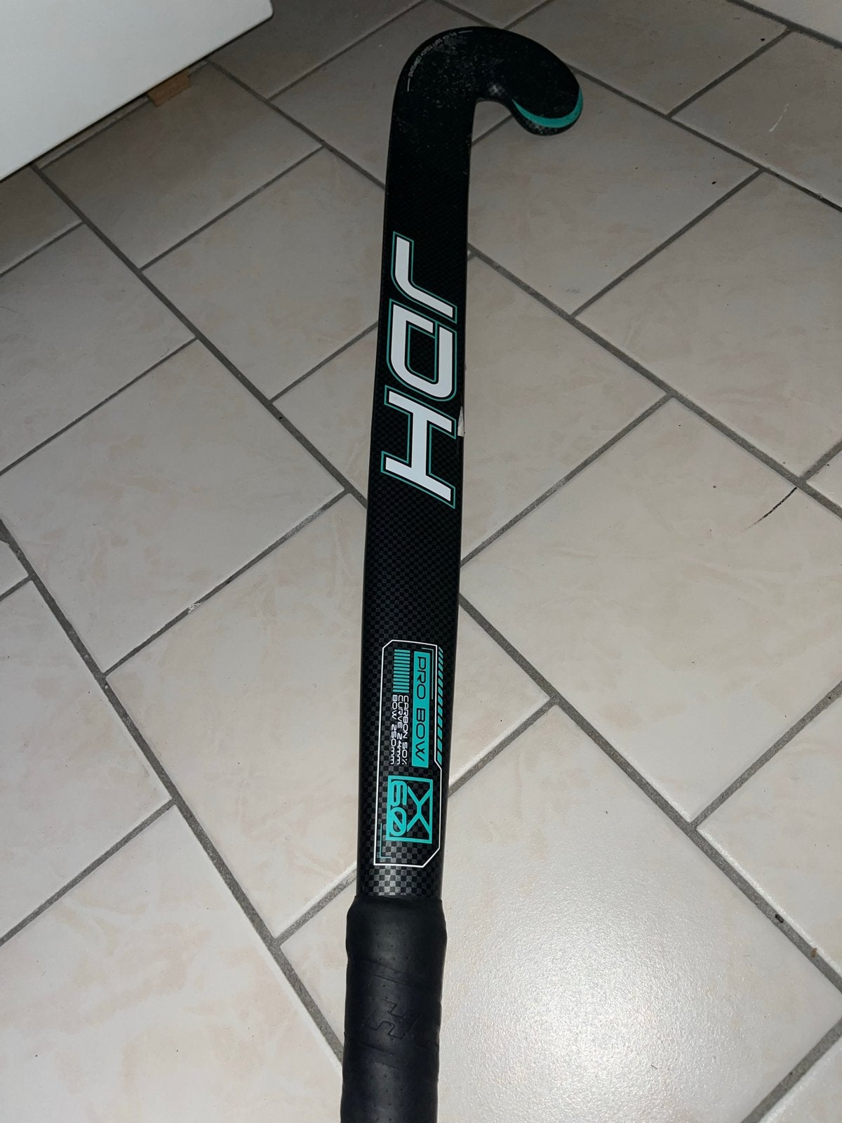 JDH x60 Pro Bow Hockeystick - 50% Carbon, Verzenden, Zo goed als nieuw, Stick