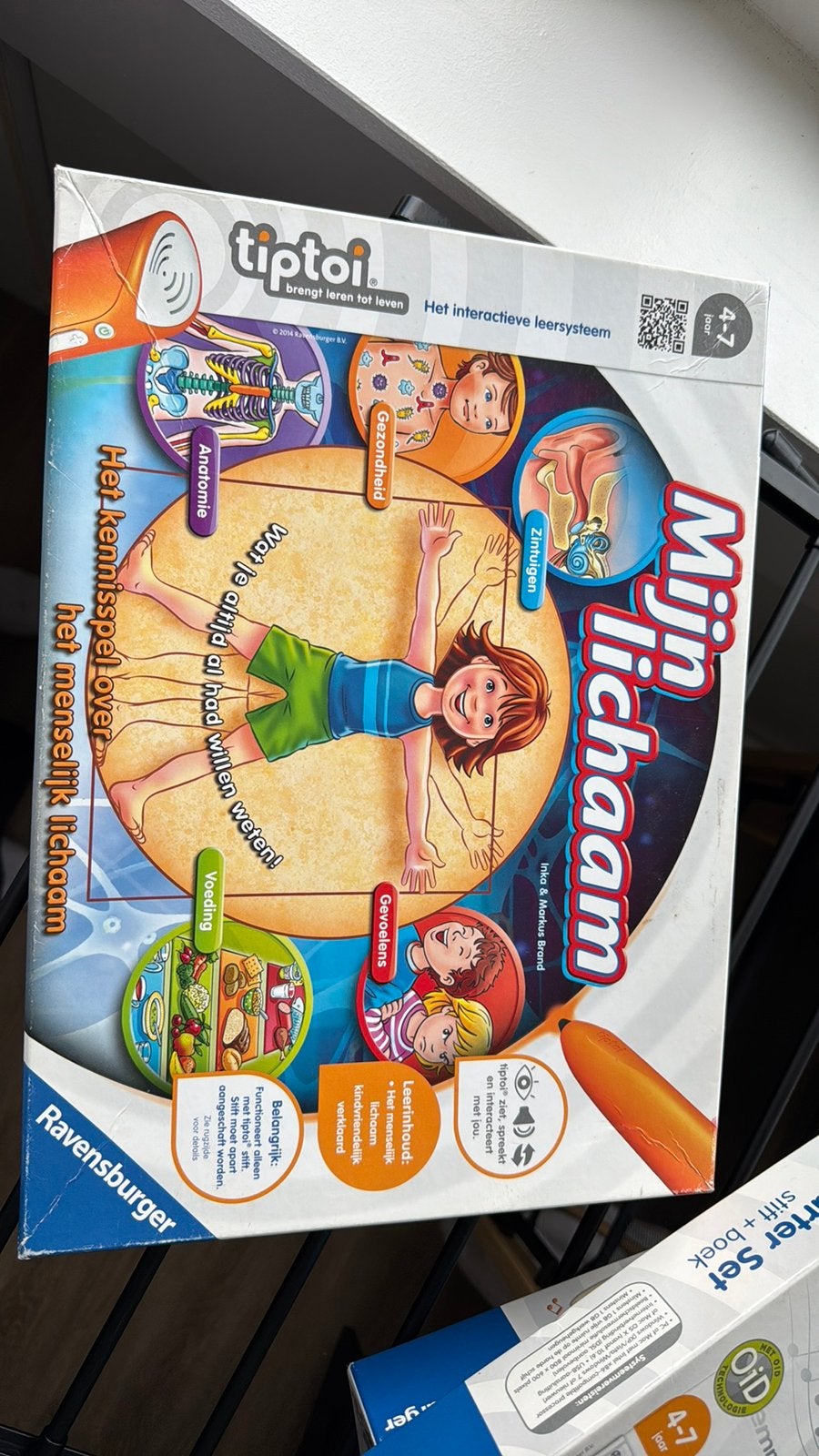Tiptoi Mijn Lichaam kennisspel Ravensburger, Ophalen of Verzenden, Gebruikt, Ontdekken