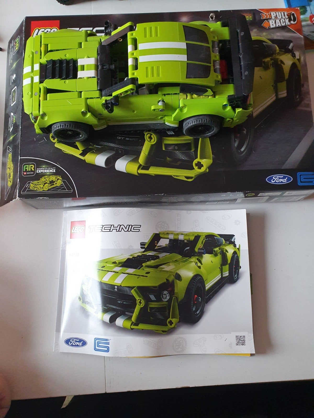 LEGO Technic Ford Mustang Shelby GT500 (42138), Compleet, Lego, Ophalen of Verzenden, Zo goed als nieuw