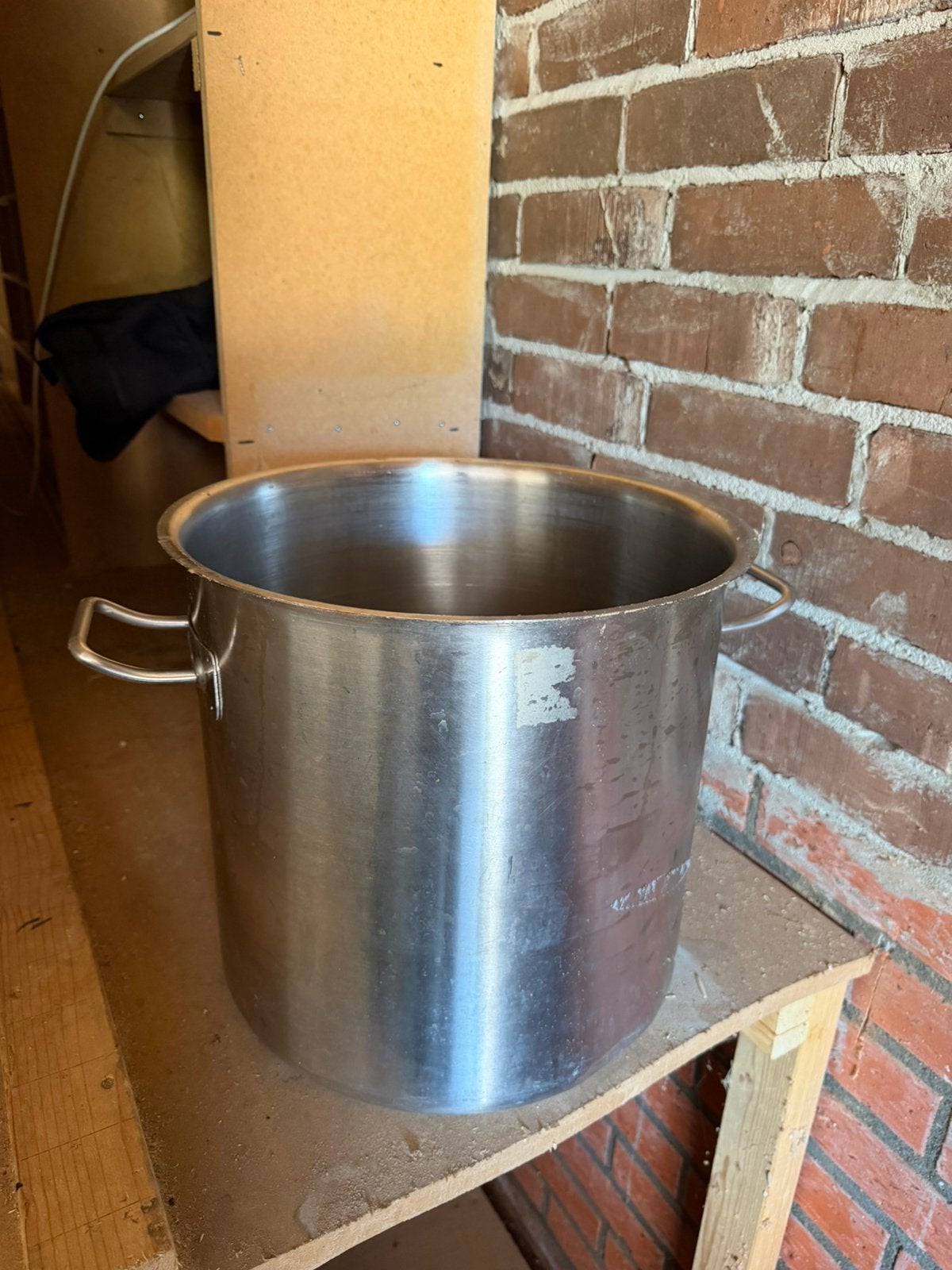 Rvs horeca pan 20 liter, Kookpan of Snelkookpan, Gebruikt, Rvs, Rvs