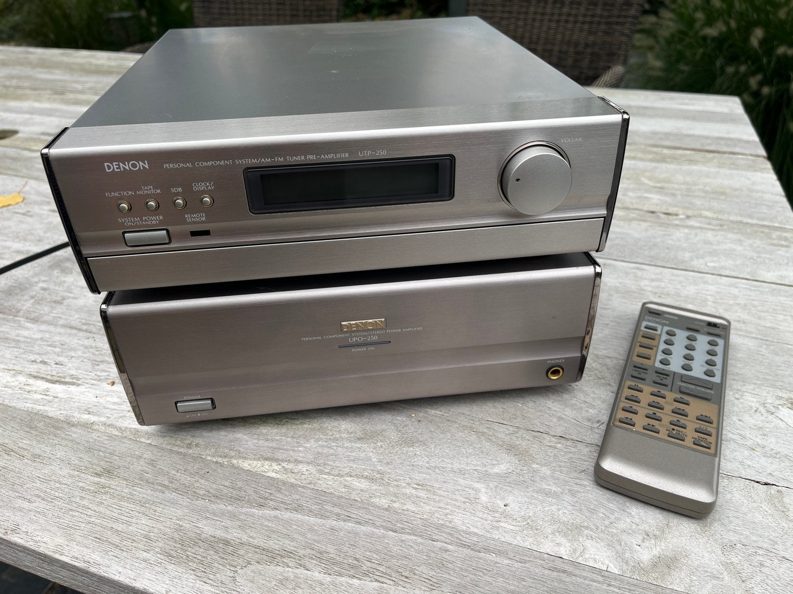 Denon D-250 Personal Component System met afstandsbediening, Zo goed als nieuw, Denon, Tuner of Radio, Losse componenten