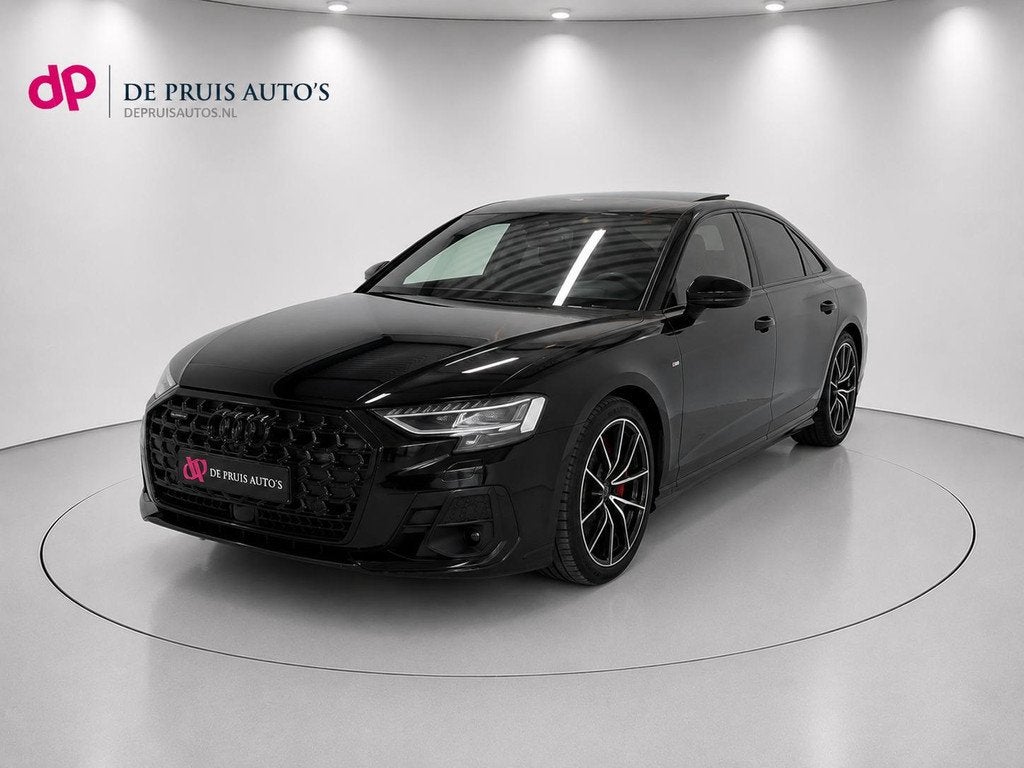 Audi A8 60 TFSI e quattro Matrix Pano HeadUp B&O softclose 2, Auto's, Audi, Bedrijf, Te koop, A8, 360° camera, 4x4, ABS, Achteruitrijcamera