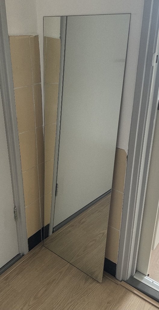 Spiegel, Ophalen, Minder dan 50 cm, Gebruikt, 100 tot 150 cm