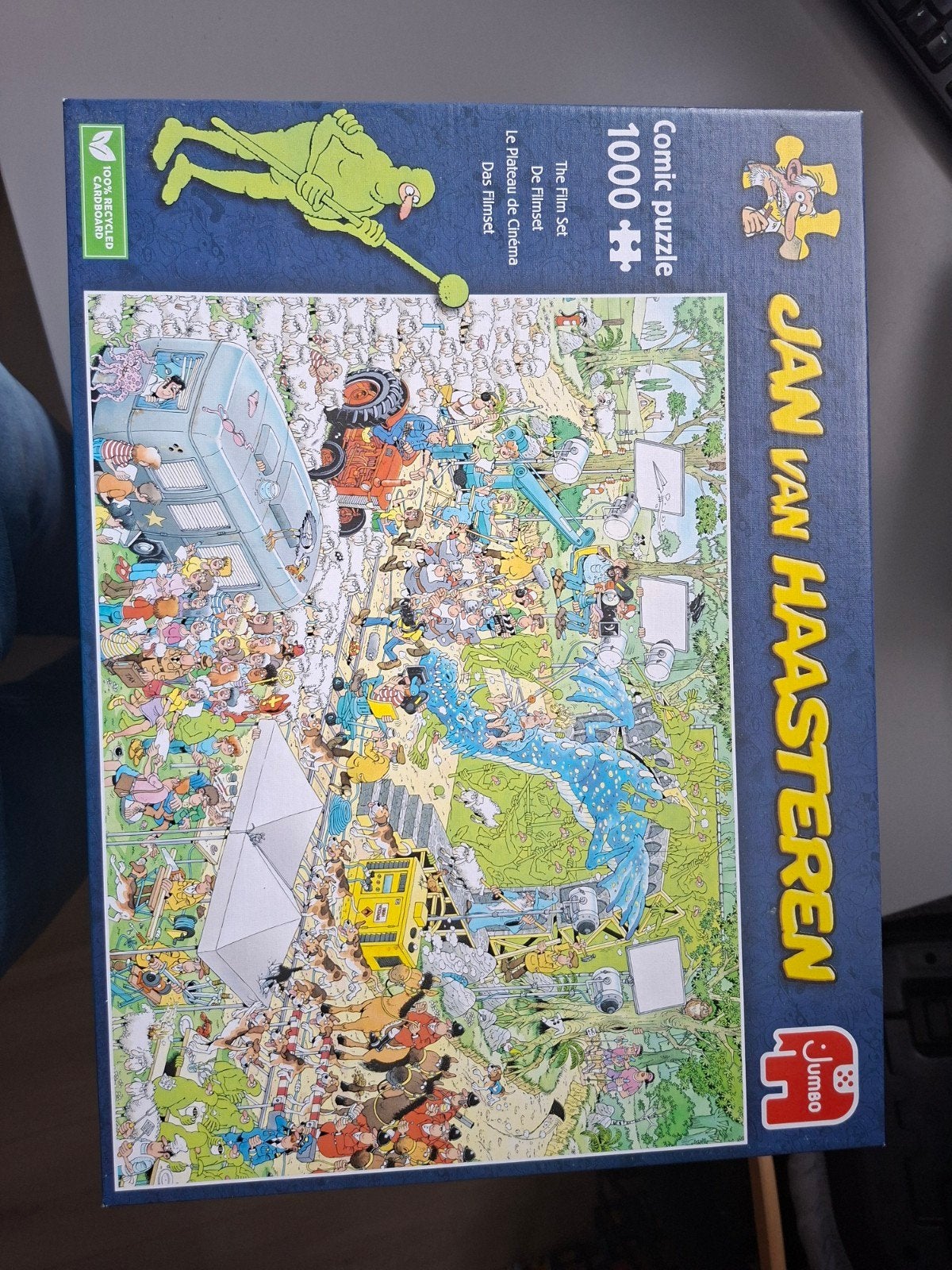 Jan van Haasteren 'De Filmset' Legpuzzel 1000 stukjes, Ophalen, 500 t/m 1500 stukjes, Zo goed als nieuw, Legpuzzel
