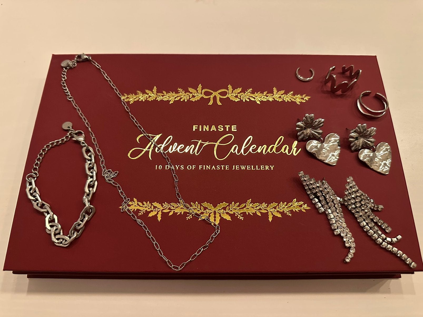 Finaste Adventskalender zilver, Overige materialen, Hangers, Nieuw, Ophalen of Verzenden