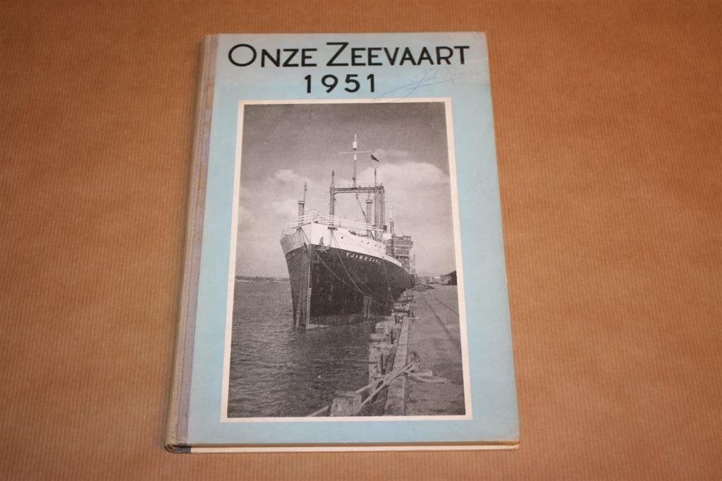 Boek. Onze zeevaart 1951., Gebruikt, N.v.t., N.v.t., Ophalen of Verzenden