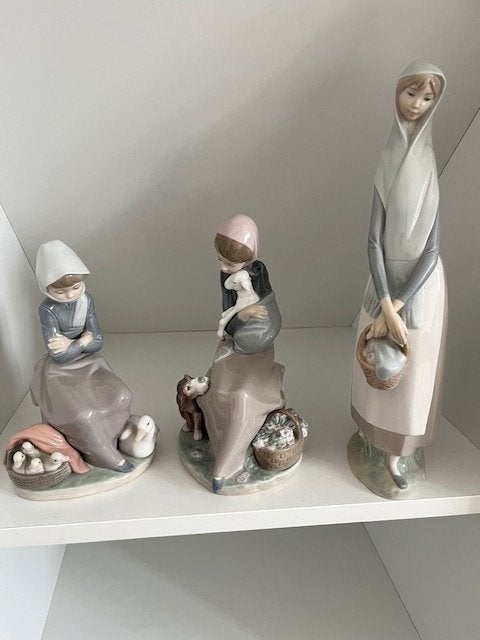 beeldjes merk Lladro, Ophalen