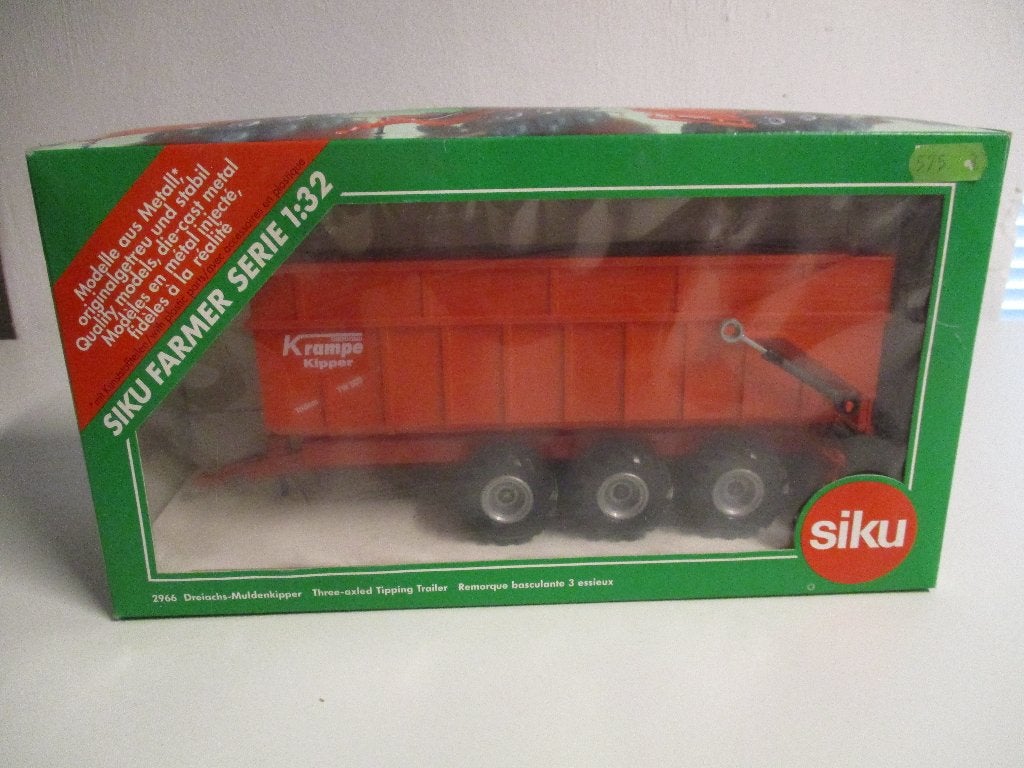 Siku Krampe 3-assige kipper, Ophalen of Verzenden, Zo goed als nieuw, Tractor of Landbouw, SIKU