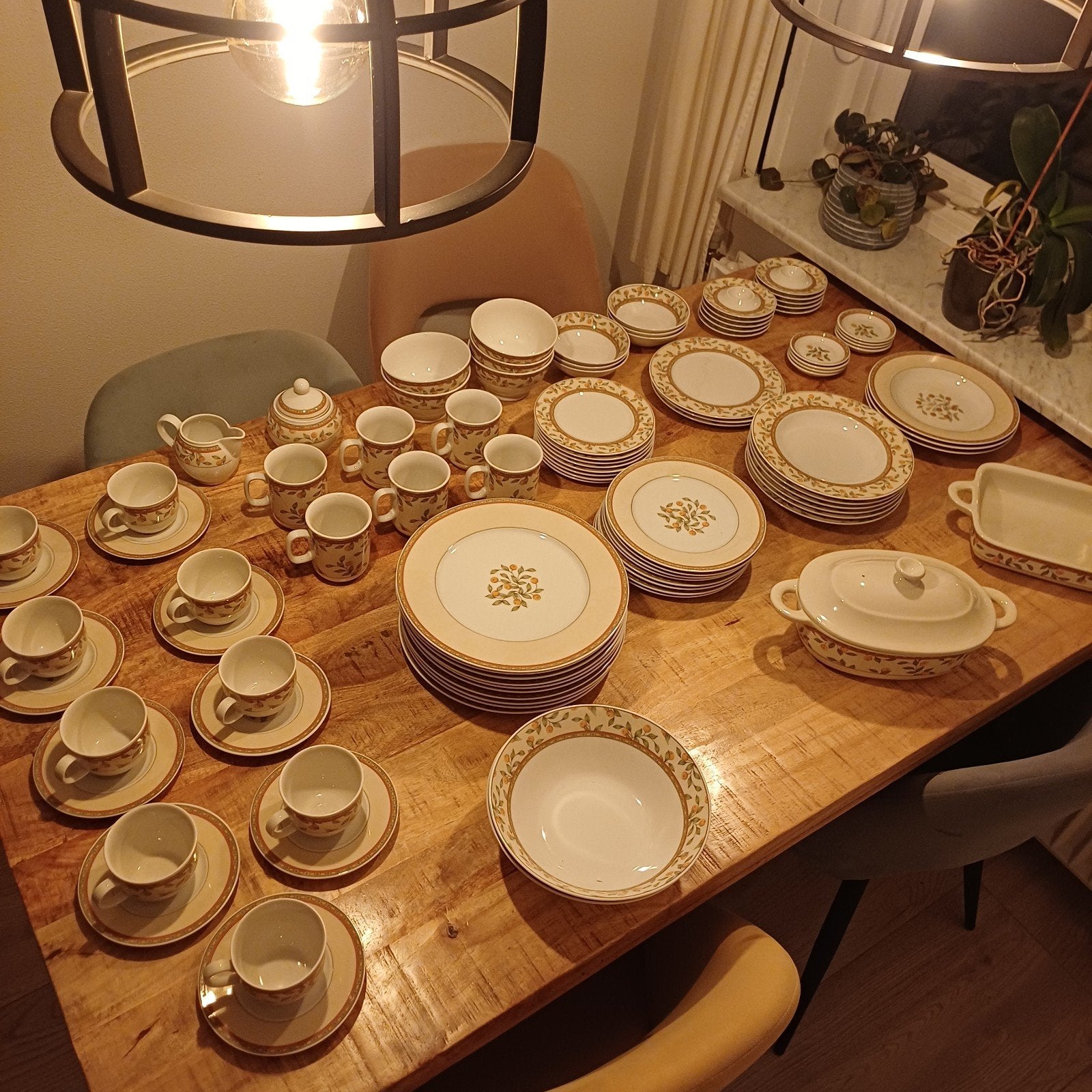 Koffietijd servies Art-design, Ophalen
