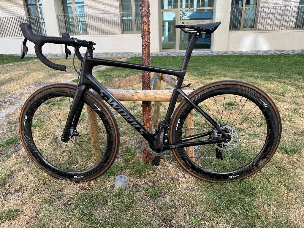 Specialized S-Works Tarmac SL6 SRAM Force AXS Etap M56, Carbon, Meer dan 20 versnellingen, 53 tot 57 cm, Ophalen