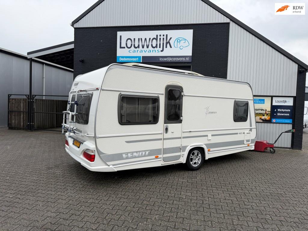 FENDT Tendenza 465 SFB ’11 (Mover, Fransbed), Caravans en Kamperen, Rondzit, Vast bed, Bedrijf, Tot en met 4