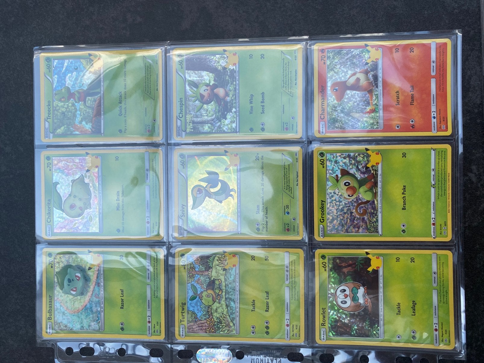 Pokemon 25 years Mcdo holo complete set Mint, Ophalen of Verzenden