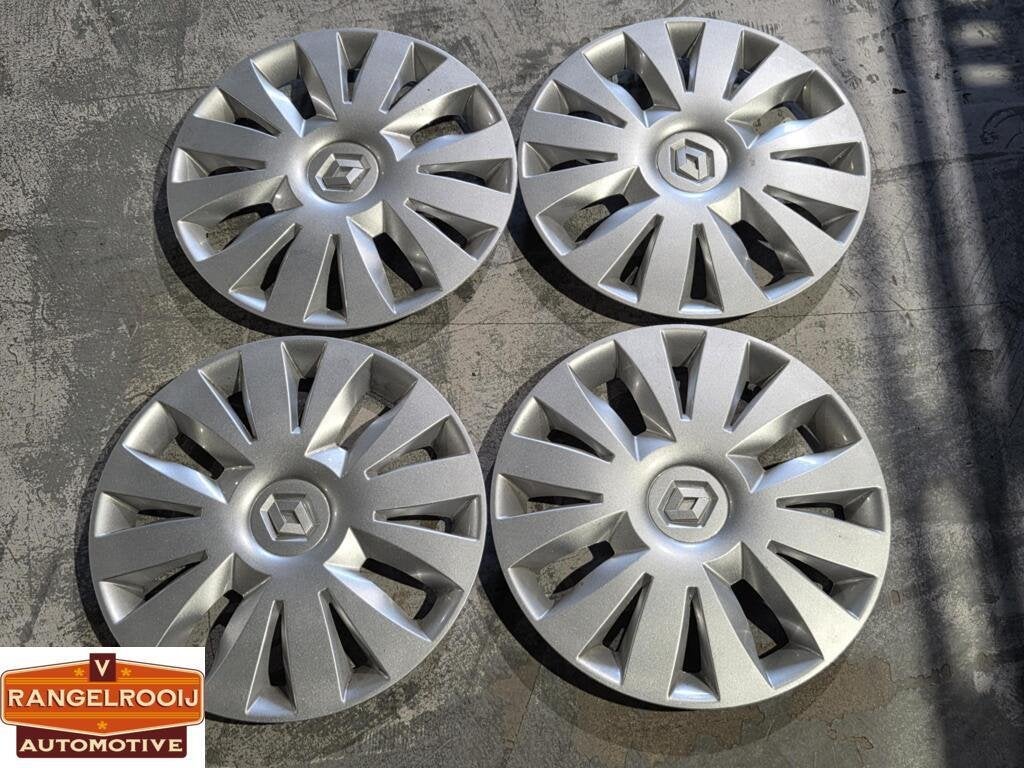 Org. 15 inch wieldoppen voor Renault Clio in nieuwstaat, Auto diversen, Wieldoppen, Nieuw, Ophalen of Verzenden