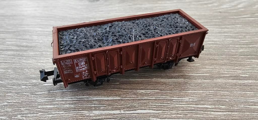 Roco half hoge wagen, Gebruikt, Gelijkstroom, Wagon, Ophalen of Verzenden