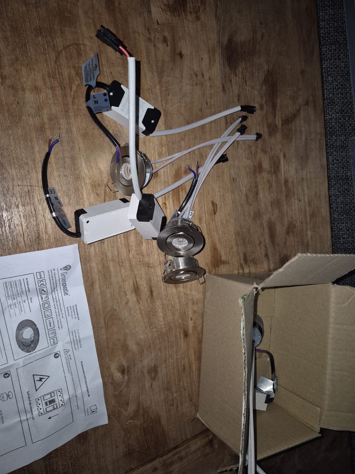 Led inbouwspots, Ophalen of Verzenden, Nieuw