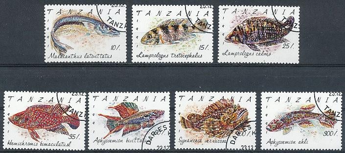 Tanzania 1991 M1040-1046 gest., Ophalen of Verzenden, Tanzania, Gestempeld