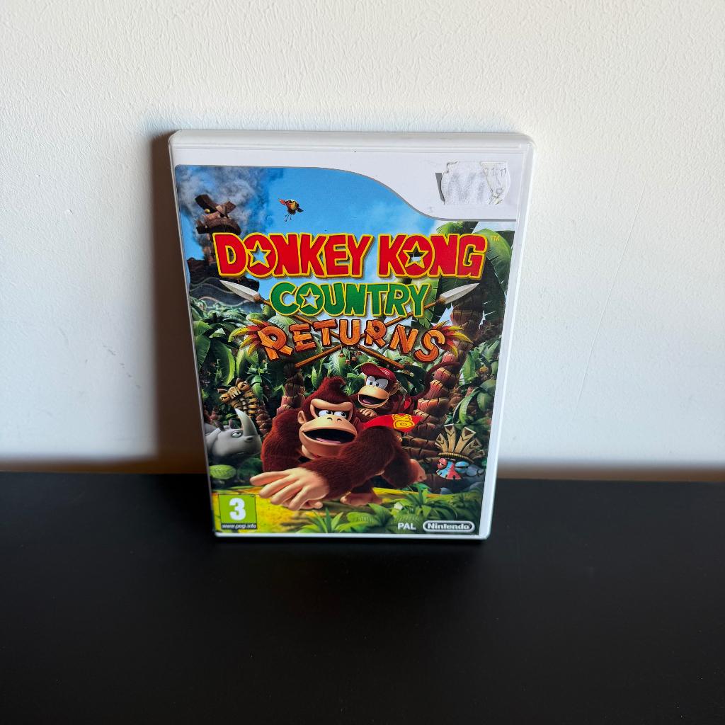 ️ Te Koop: Donkey Kong Country Returns (Nintendo Wii), Avontuur en Actie, Gebruikt, 2 spelers, Eén computer