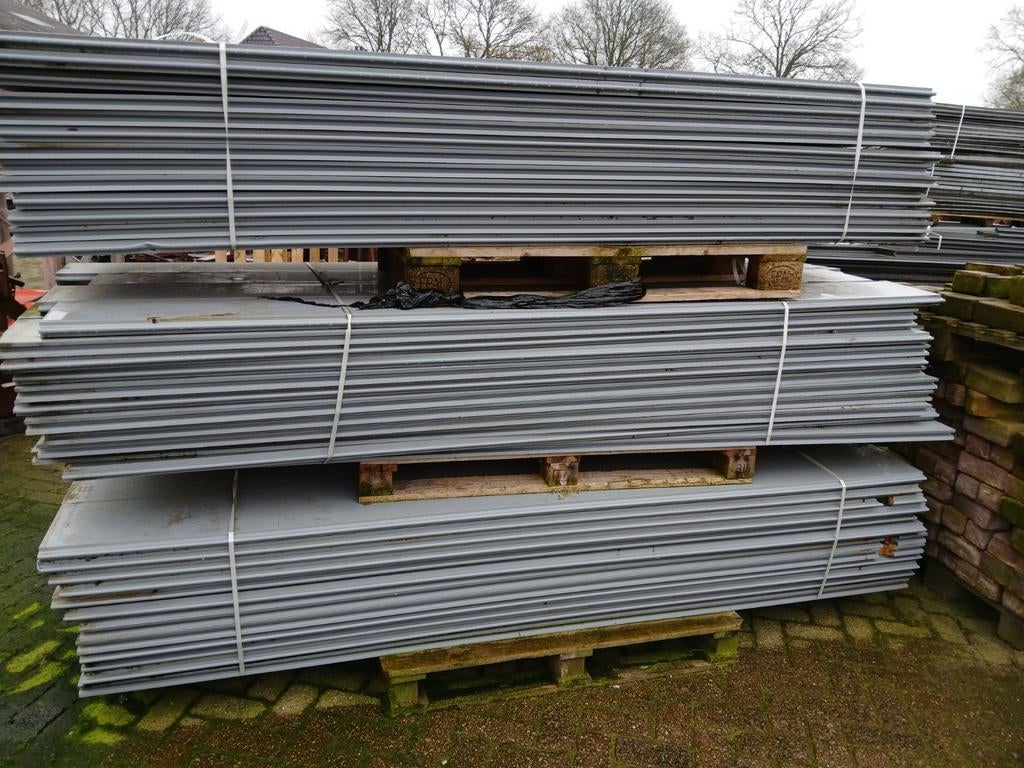 Kunststof planken 2.5m x 0.25m x 3.5cm, Doe-het-zelf en Verbouw, Platen en Panelen, Ophalen, Gebruikt, Overige materialen, 20 tot 50 mm