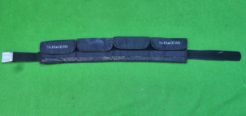 4-vaks loodgordel voor softlood - 125 cm  - Subgear, Ophalen of Verzenden, Gebruikt, Lood of Loodgordel