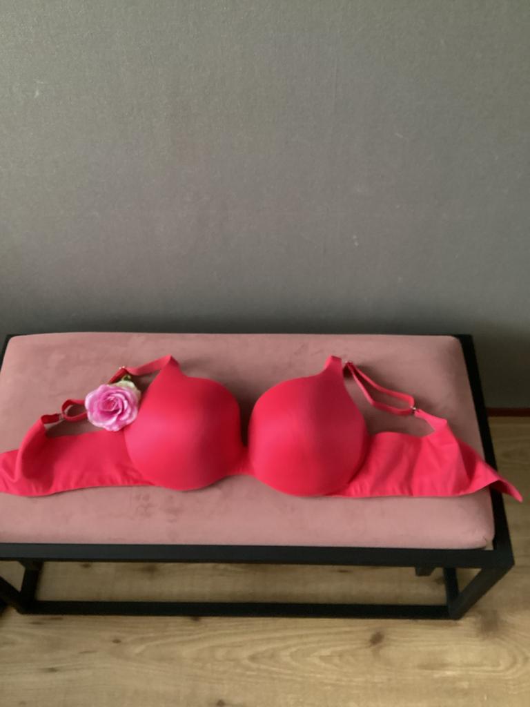 Mooie  BH, maat 85C als nieuw Junky roze, Ophalen of Verzenden, Rood, BH
