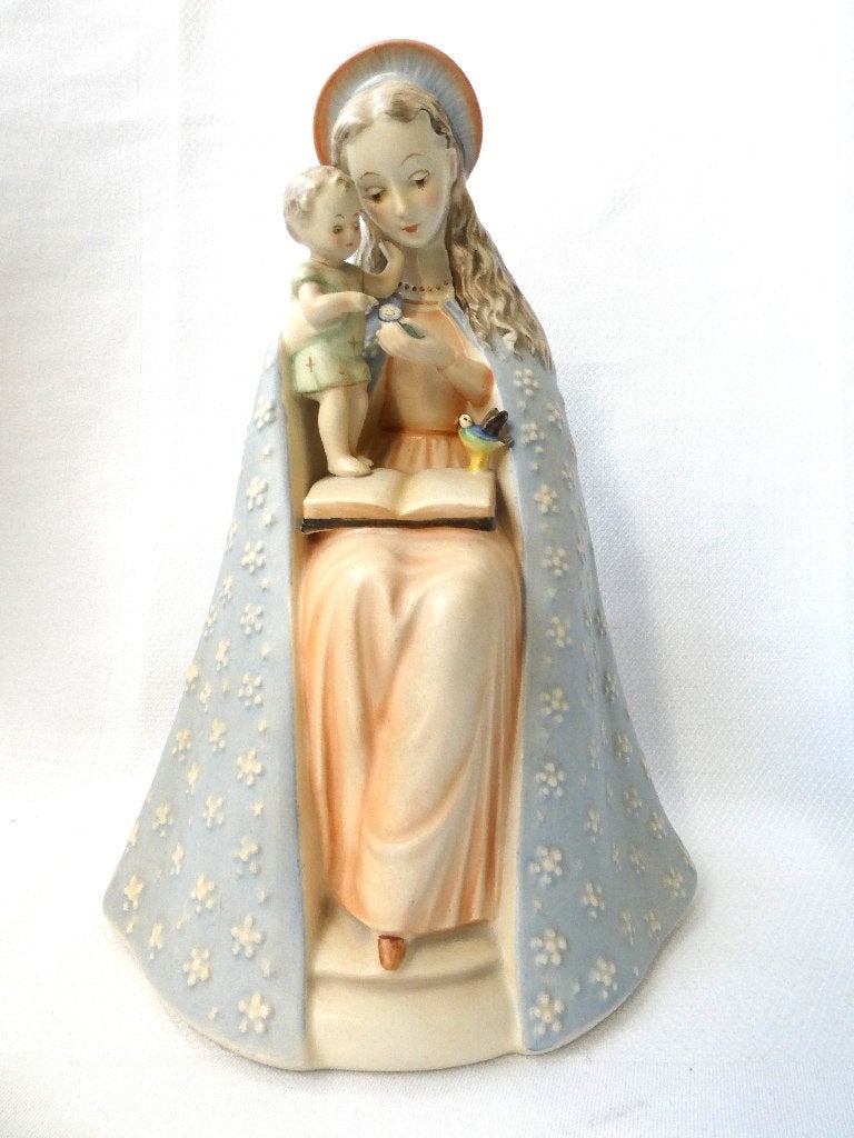 Goebel Porselein Bloemenmadonna, Antiek en Kunst, Ophalen of Verzenden