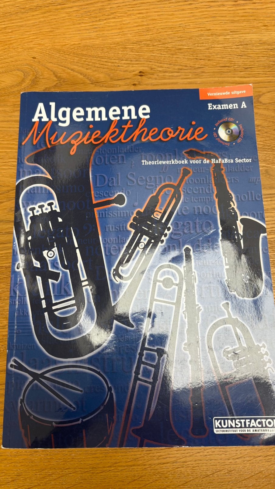 Algeme muziektheorie leerboek examen A, Overige genres, Les of Cursus, Ophalen of Verzenden, Klarinet