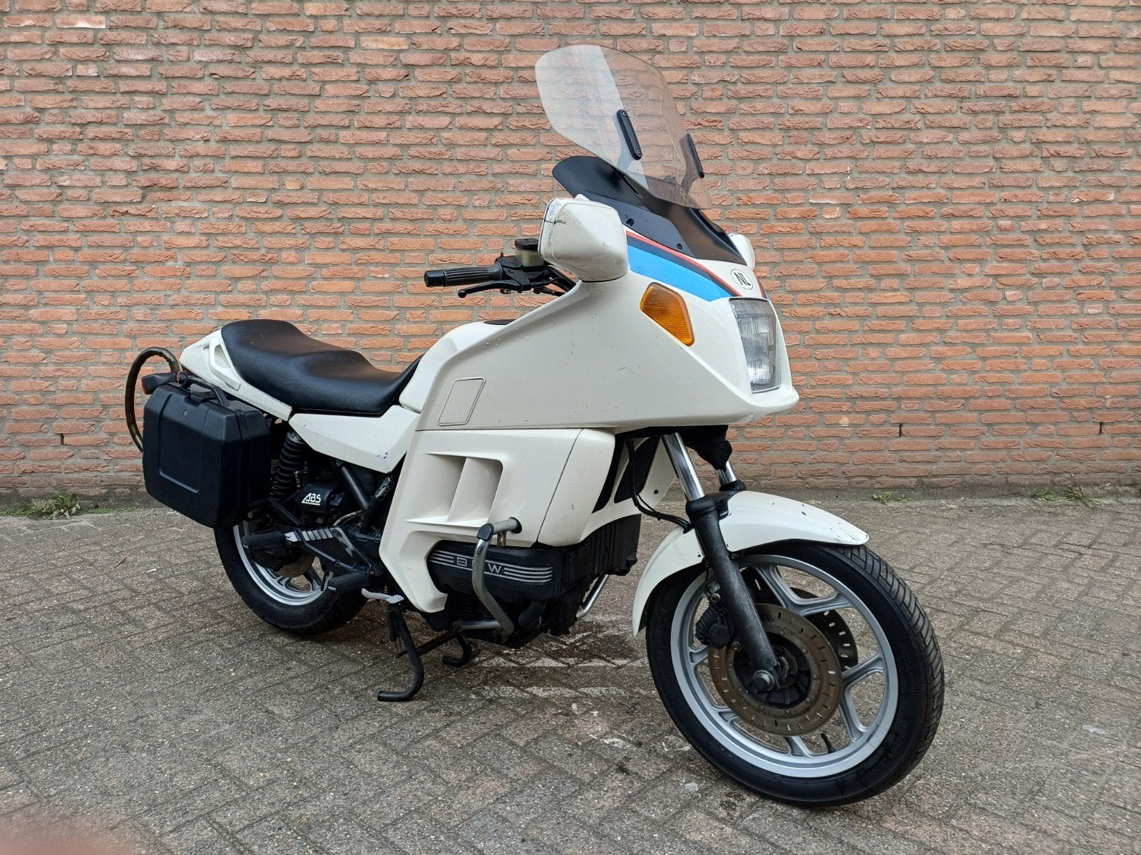 BMW K100 met ABS en zijkoffers - Toermotor, Motoren, Gebruikt, Particulier, ABS, Toermotor