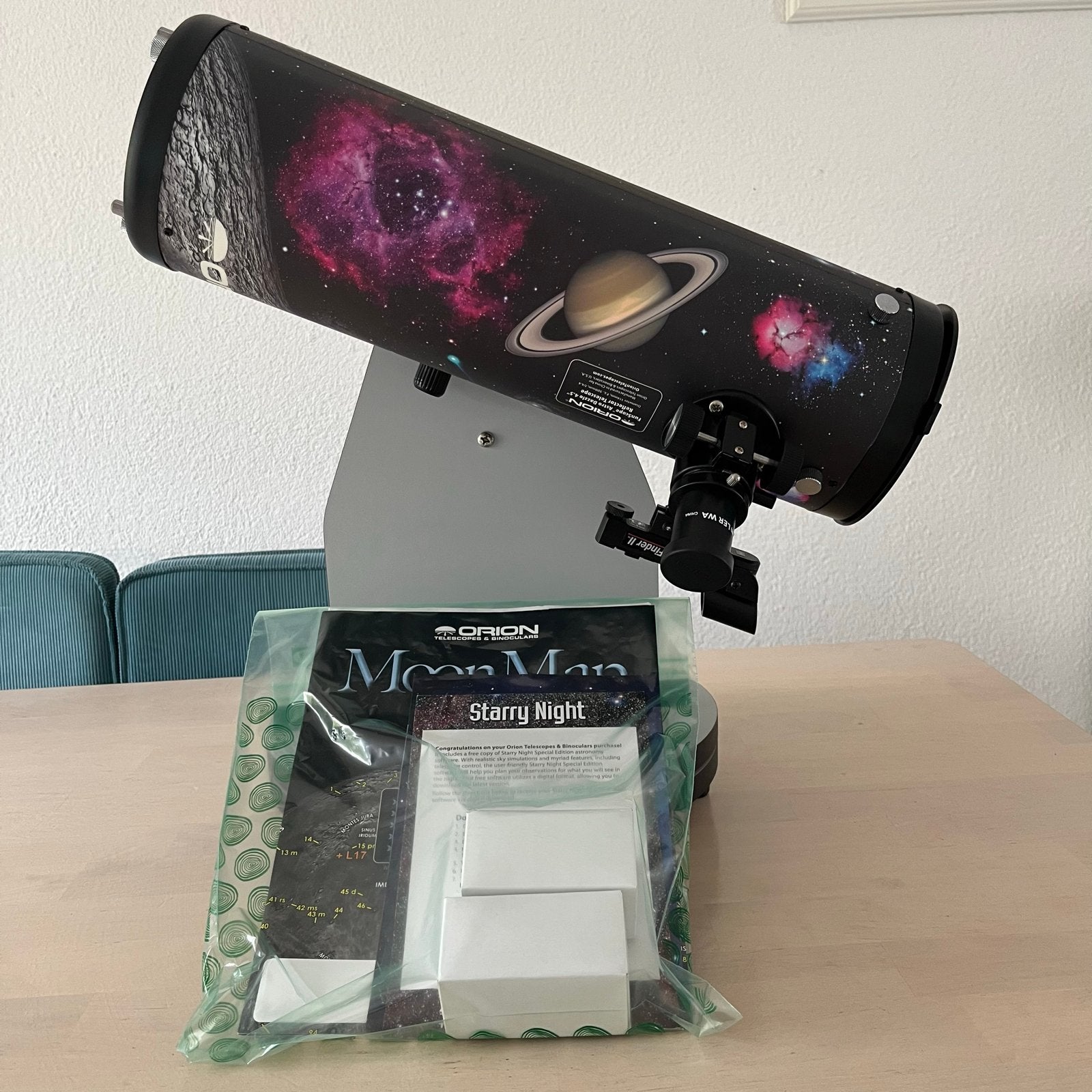 Orion FunScope Astro Dazzle 4.5 Reflector Telescoop, Ophalen, Zo goed als nieuw, 80 tot 200 mm, Spiegeltelescoop (reflector)