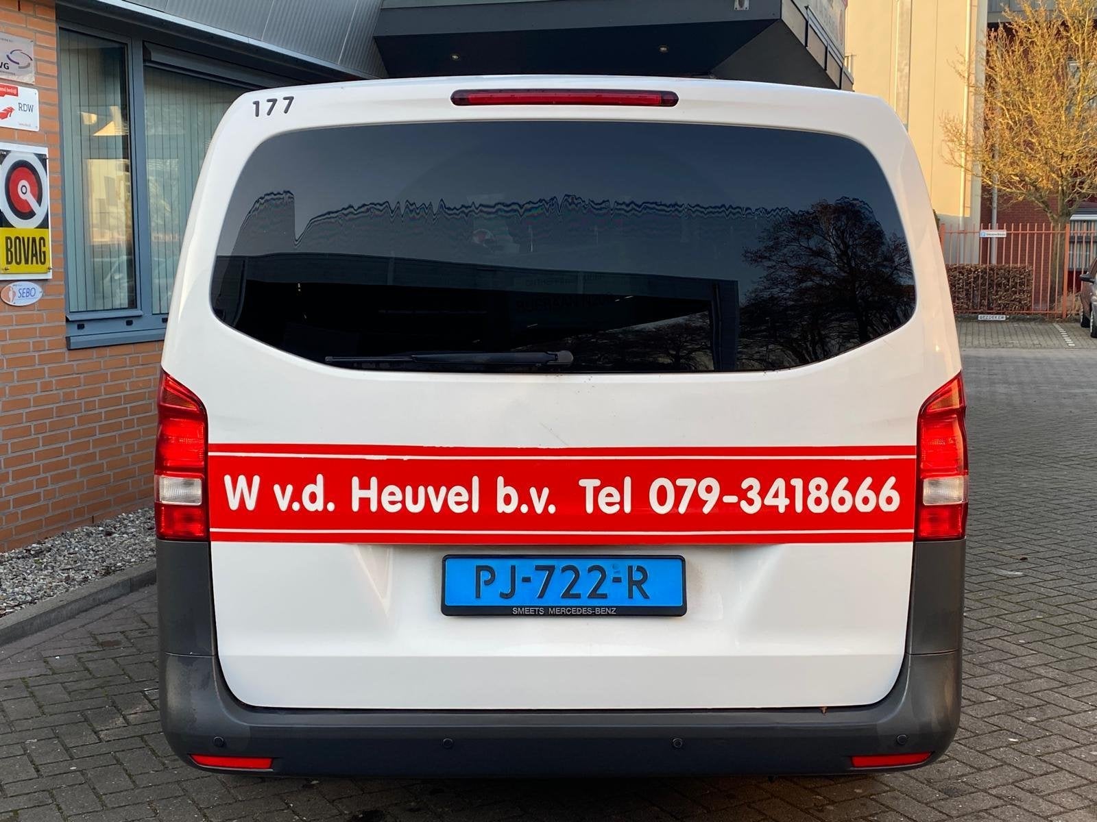 Mercedes-Benz Vito Tourer 109 BlueTEC Base Extra Lang, Voorwielaandrijving, Gebruikt, 255 €/maand, Wit