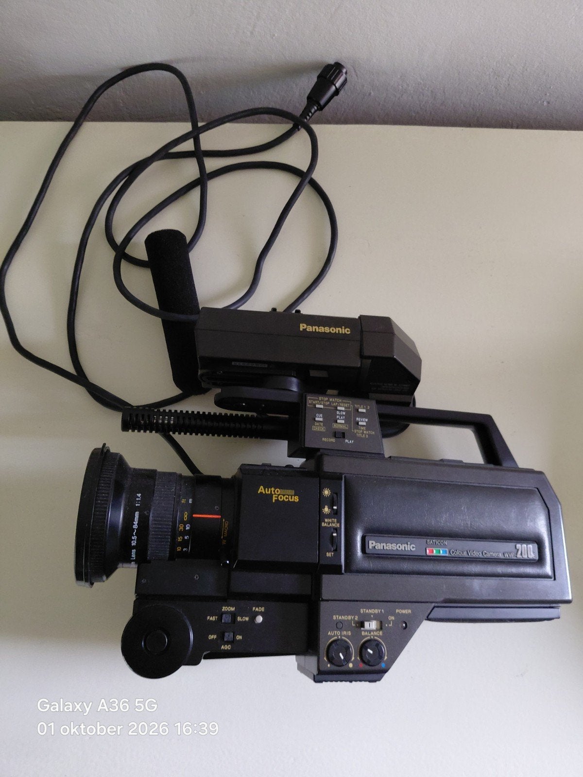 Panasonic M7 VHS Camcorder NV-100 Video Cassette Recorde, Ophalen of Verzenden, VHS of SVHS, Camera