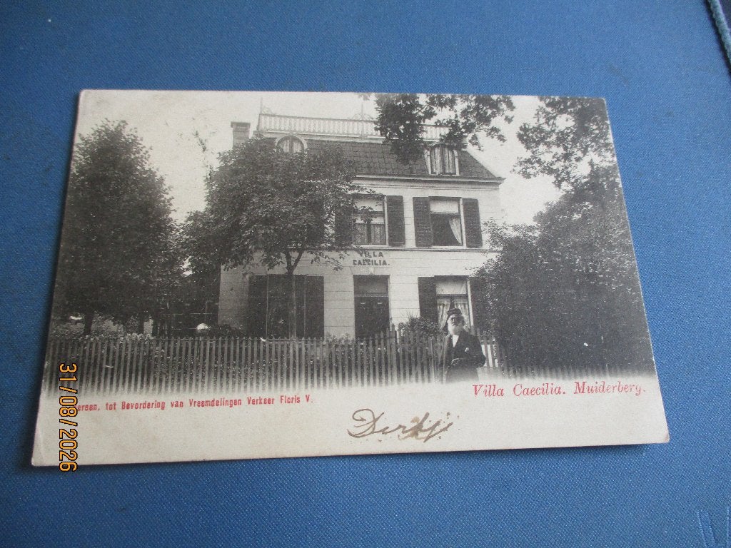 Muiderberg (1902), Ophalen of Verzenden, Voor 1920, Gelopen, Zuid-Holland