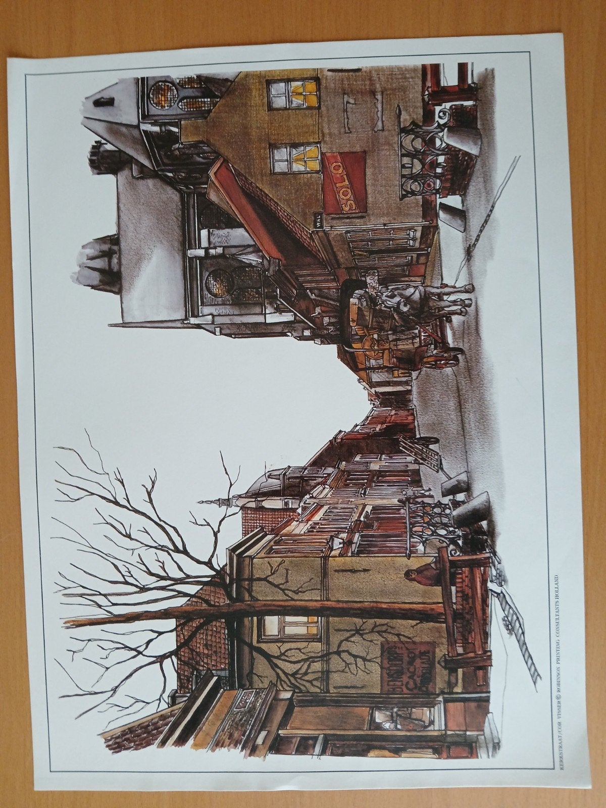4 posters/prenten, Ophalen of Verzenden