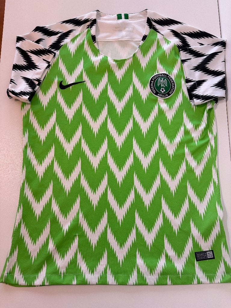 Nigeria Home Football Shirt World cup 2018/19, Maat M, Ophalen of Verzenden, Gebruikt, Shirt