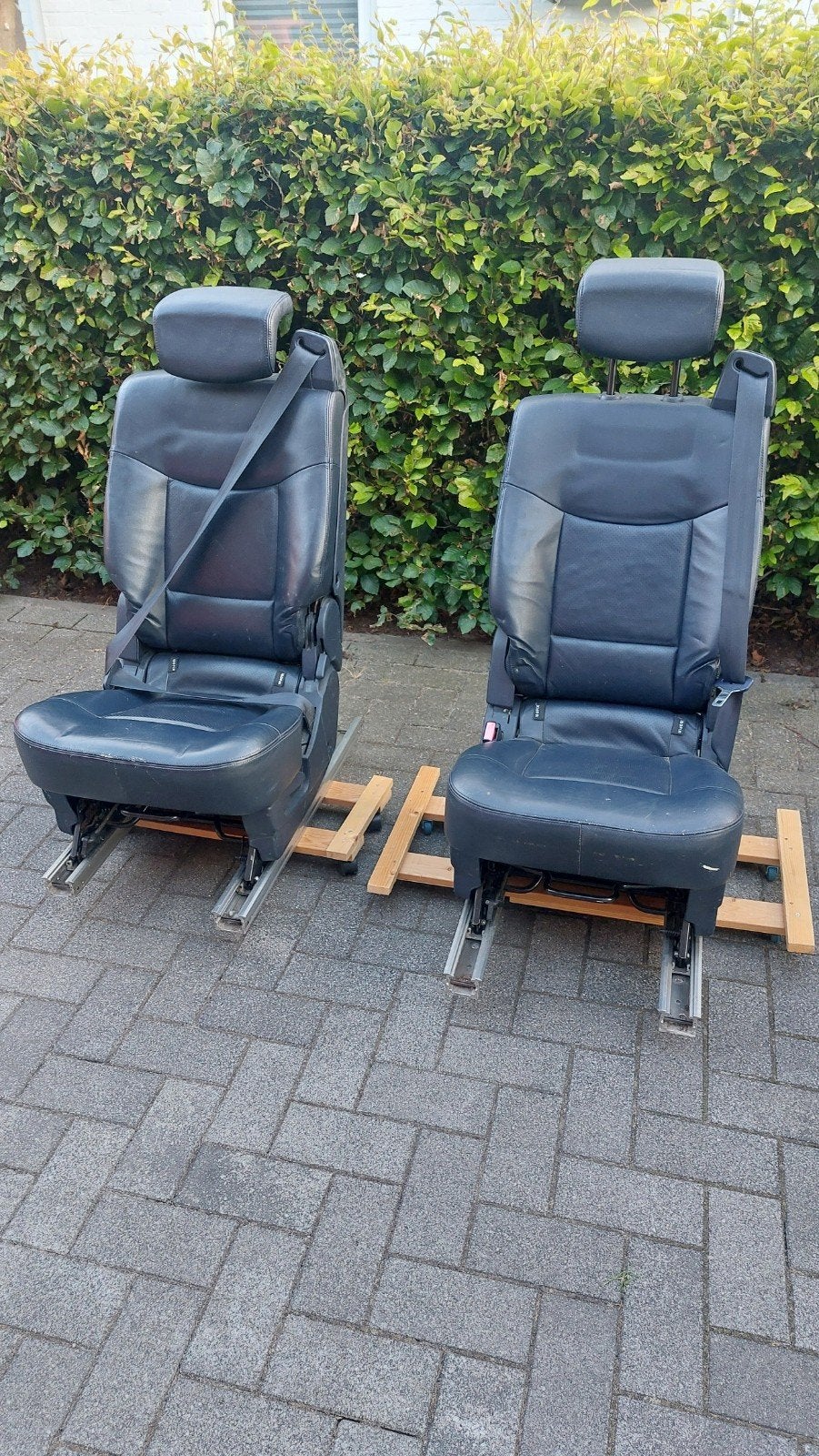 2 Goede lekker zittende stoelen t.b.v. camper, Ophalen, Gebruikt