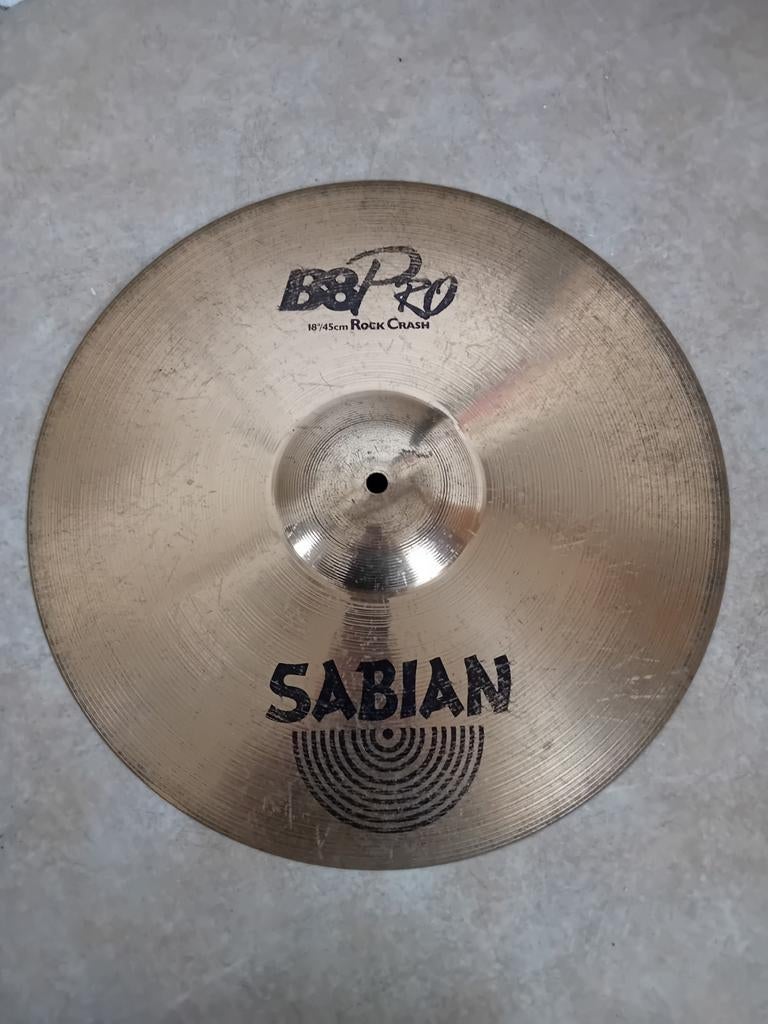 Sabian B8Pro 18 inch/46 cm Rock crash., Ophalen of Verzenden, Zo goed als nieuw