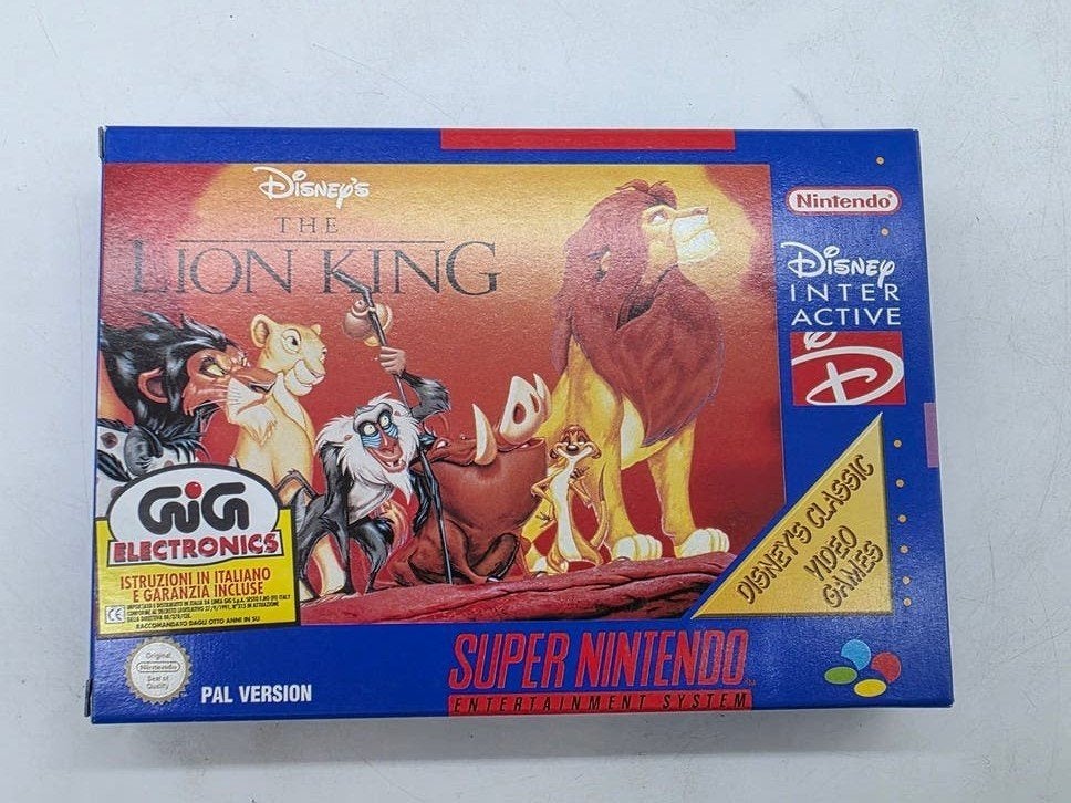 Brand New - Disney's The Lion King - Super Nintendo Snes, Gebruikt, 1 speler, Ophalen of Verzenden, Platform