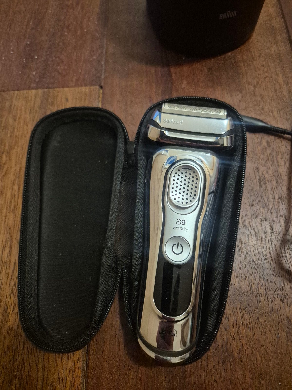 Braun Series 9 Scheerapparaat - Nat & Droog, Ophalen, Gebruikt, Scheren en Epileren