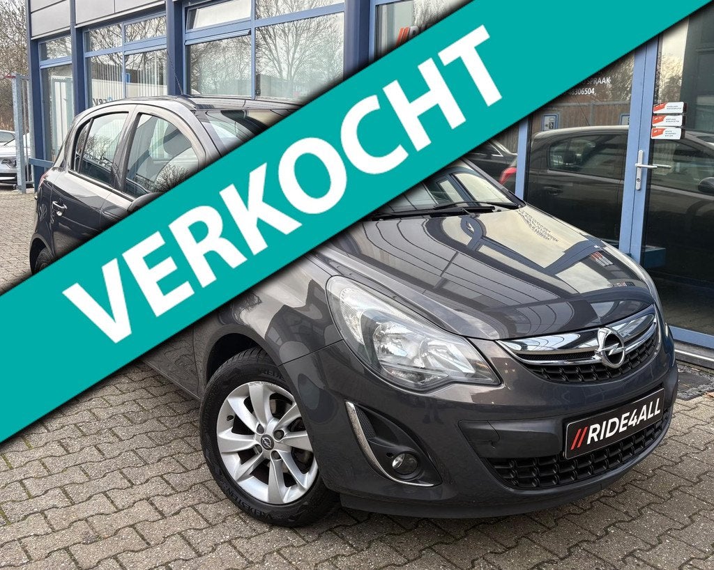 Opel Corsa 1.2-16V Berlin/AIRCO/CRUISE/H.LEDER, Voorwielaandrijving, Euro 5, Gebruikt, 4 cilinders