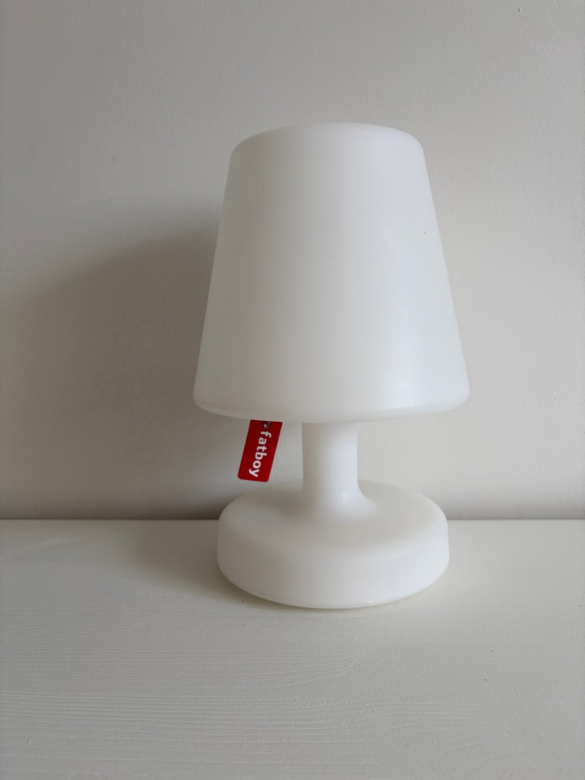 Fatboy Edison the Petit tafellamp - draagbaar en wit, Ophalen of Verzenden, Zo goed als nieuw, Kunststof, Minder dan 50 cm