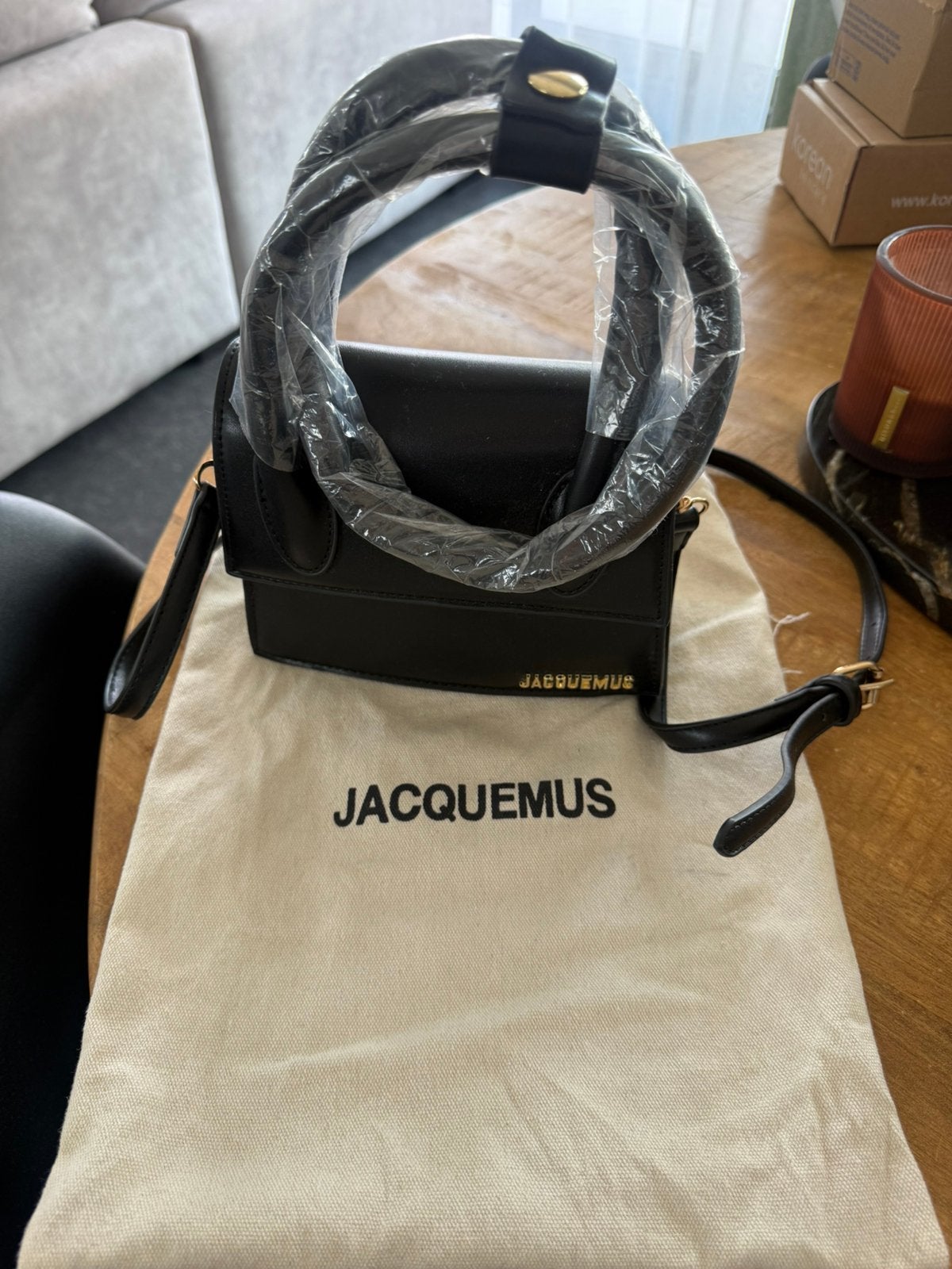 Jacquemus tas, Ophalen of Verzenden, Nieuw, Zwart, Handtas