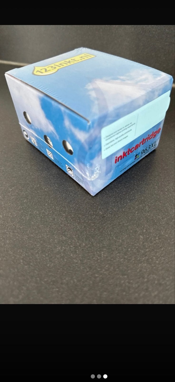 123inkt Inktcartridge 963XL (vervangt HP), Verzenden, Nieuw, Cartridge