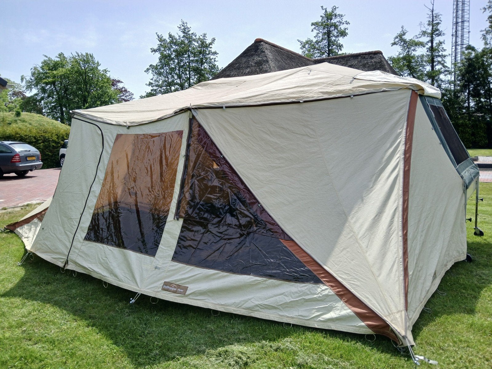 Holtkamper Flyer Expedition vouwwagen, Ophalen
