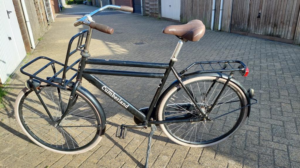 Opafiets, Terugtraprem, Gebruikt, 57 tot 61 cm, Ophalen