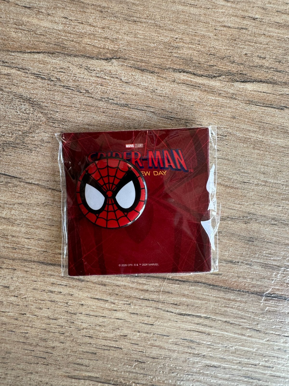 Exclusieve Spider-Man Pin - Marvel Studios, Ophalen of Verzenden, Nieuw, Film, Overige typen