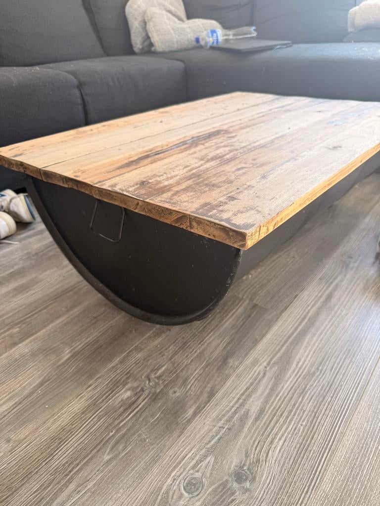 Salontafel, Huis en Inrichting, Ophalen, Gebruikt, 50 tot 100 cm, Rechthoekig