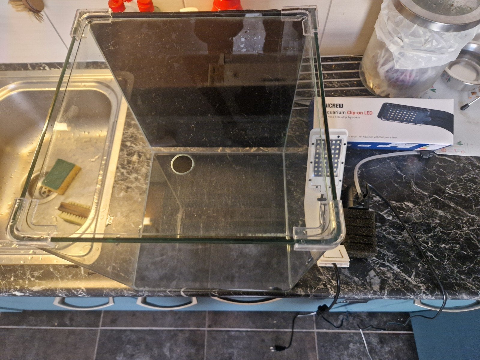 Dennerle Nano Cube., Ophalen, Dennerle, Zo goed als nieuw, Leeg aquarium