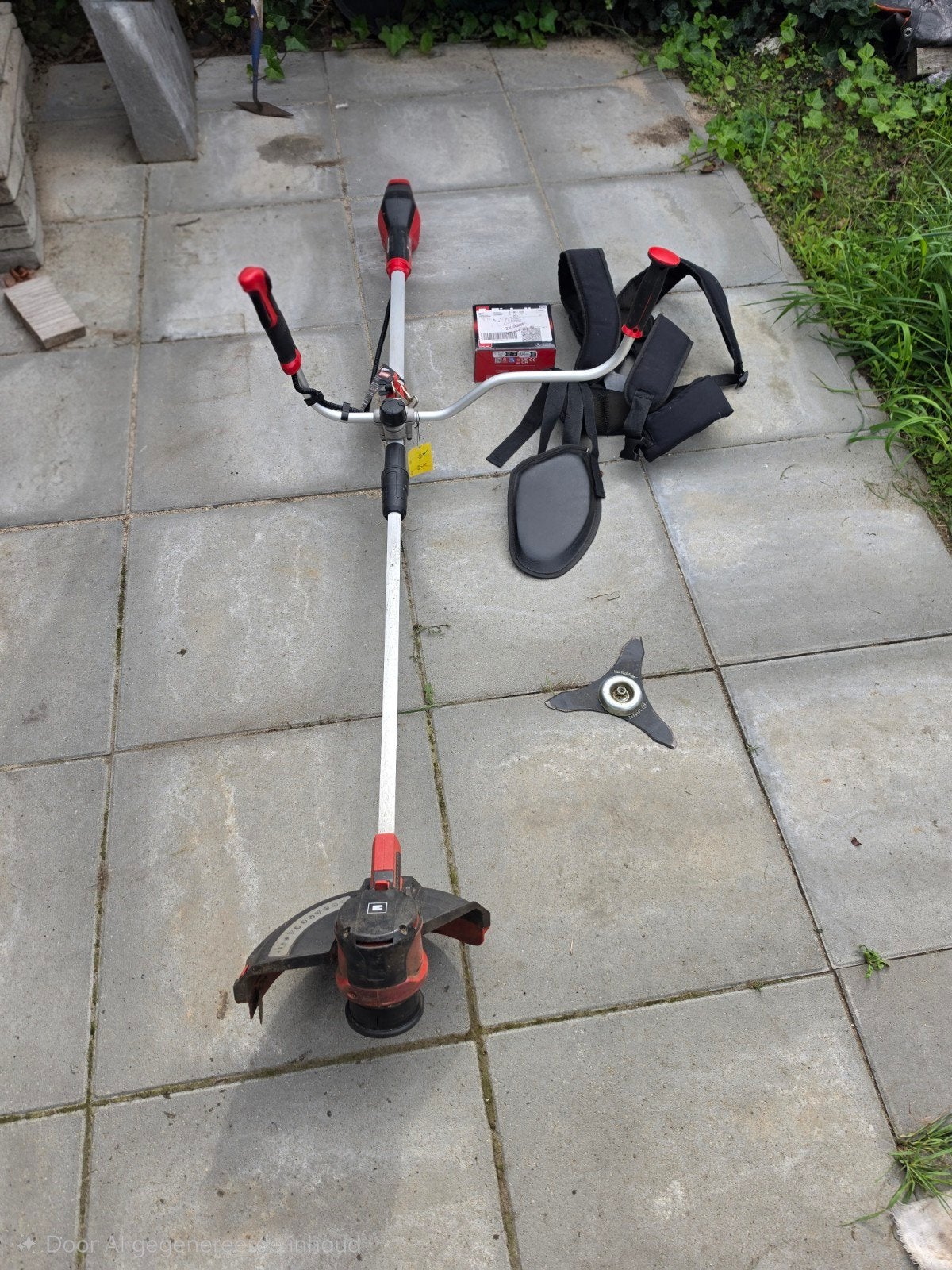 Einhell AGILLO 36/255 Bosmaaier met Starterkit, Tuin en Terras, Ophalen, Gebruikt, Accu, Einhell