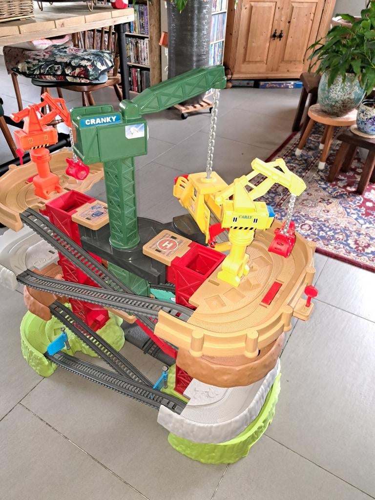 Thomas & Friends Trains & Cranes Super Tower Speelset, Ophalen of Verzenden, Gebruikt