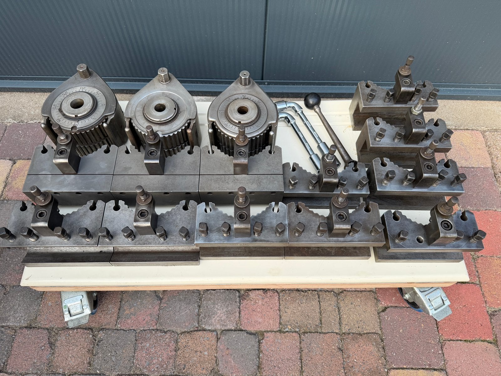 Multifix D1 moederblok 3x en houders 12x - Made in Germany, Ophalen of Verzenden, Gebruikt, Onderdeel