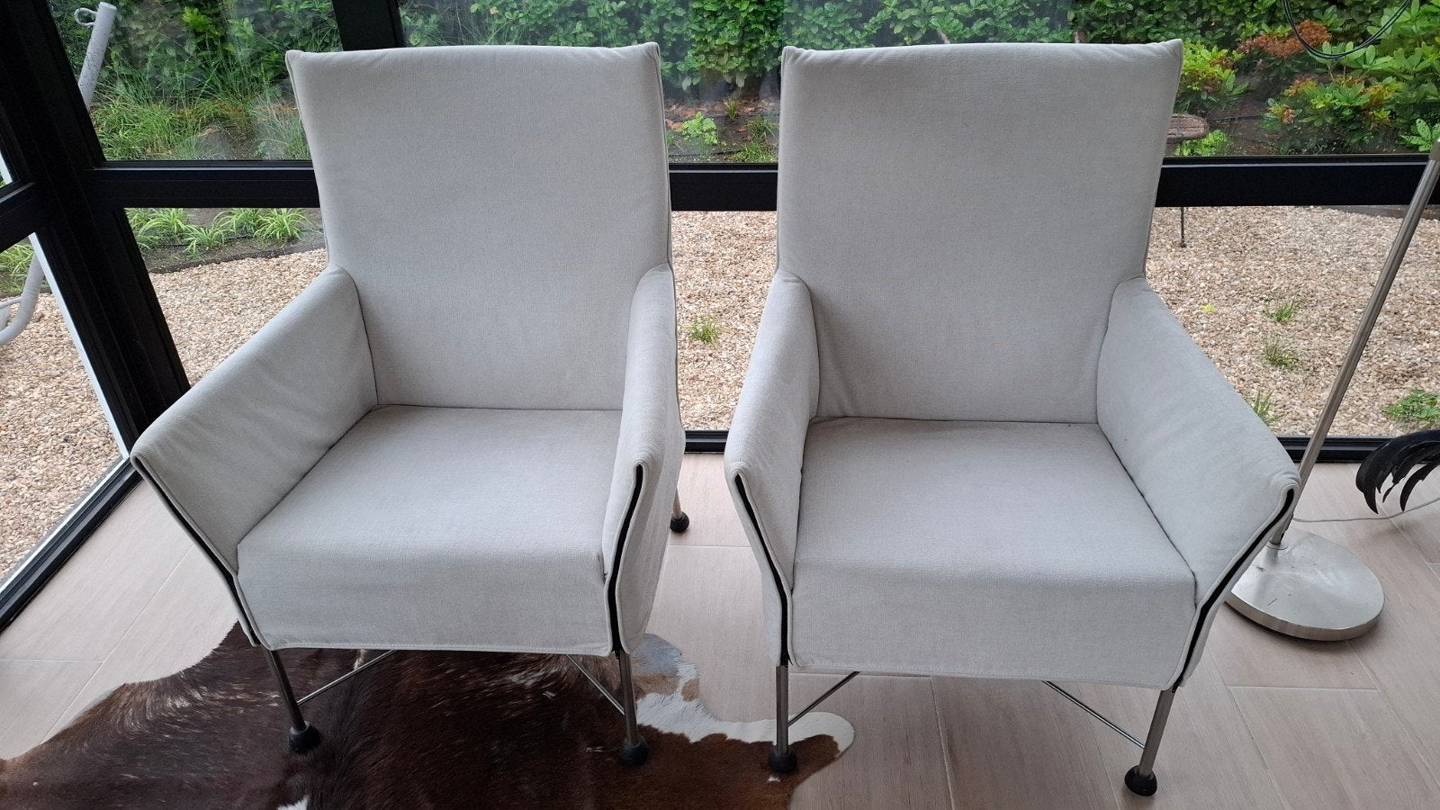 Montis Charly fauteuil - Twee stuks, Huis en Inrichting, Ophalen, Twee, Overige kleuren, Stof